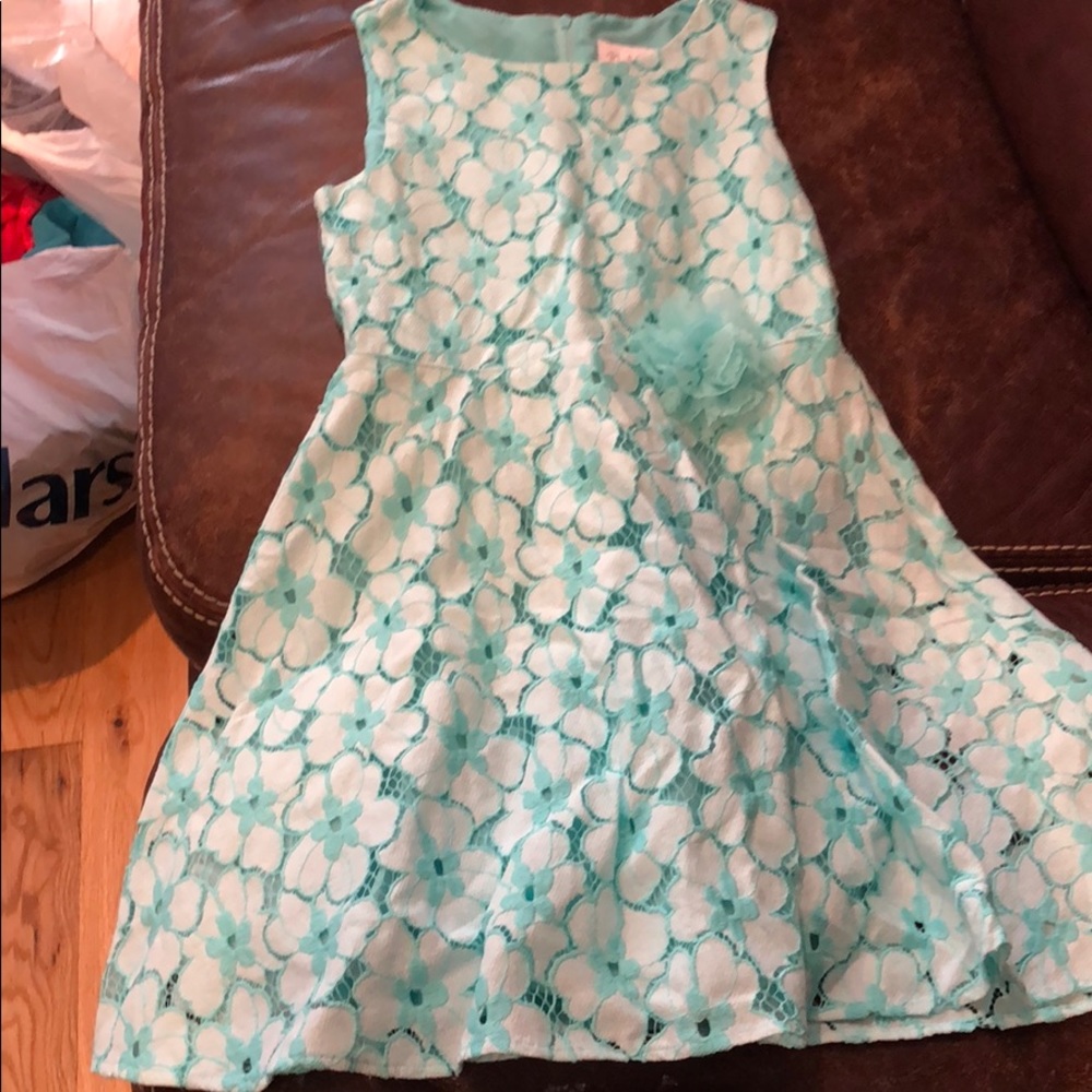 Aqua dress